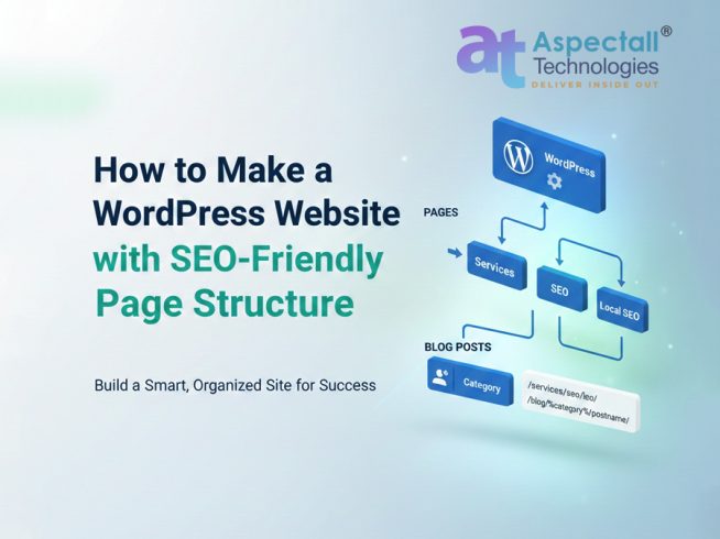 How to make Wordpress website with SEO Friendly Page structure: An essential guide by Aspectall Technologies