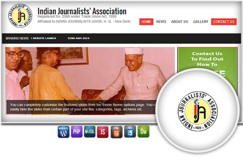 Website for journalists